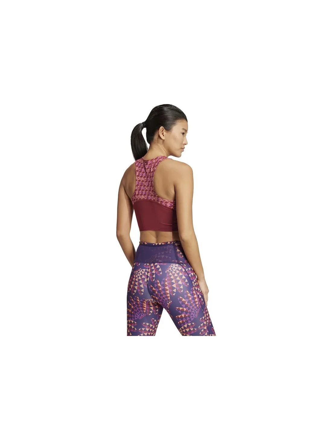 Camiseta de Running adidas Adizero X Farm Mujer Granate