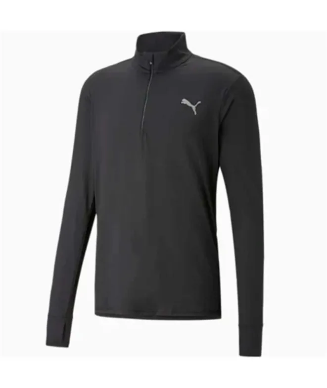 Camiseta De Running Puma Run Favorite 1/4 Zip Black