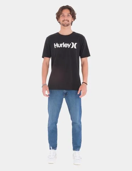 CAMISETA HURLEY EVD WSH OAO SOLID  BLACK COMBO