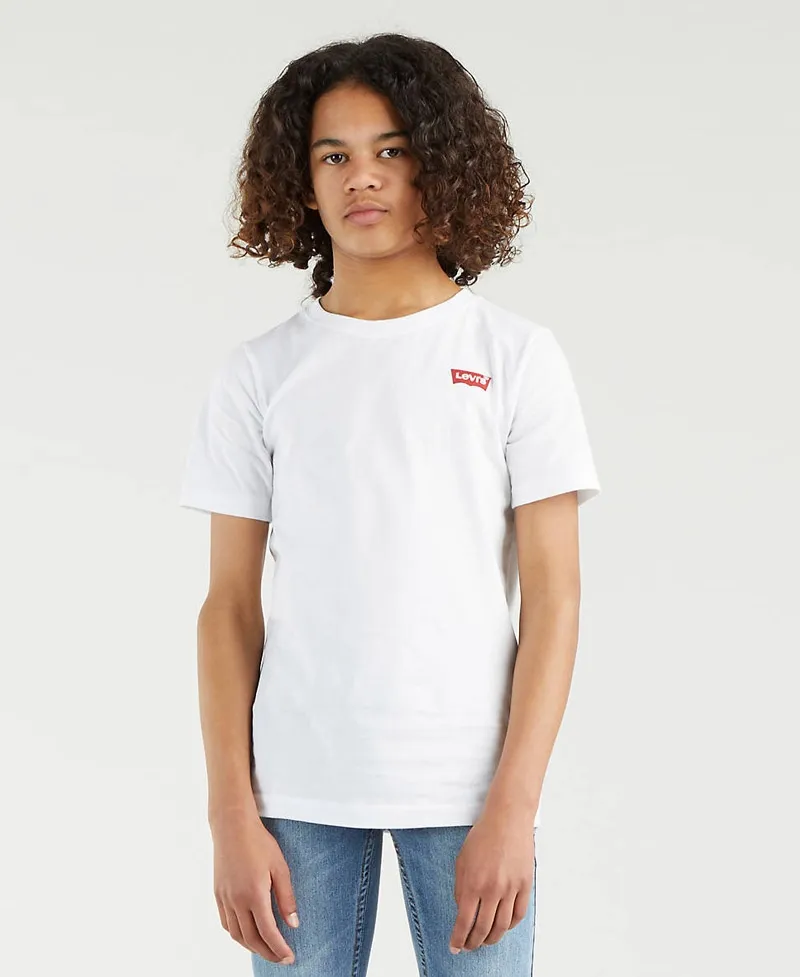 Camiseta Niños LEVIS Logo Blanco (de 3A a 8A)