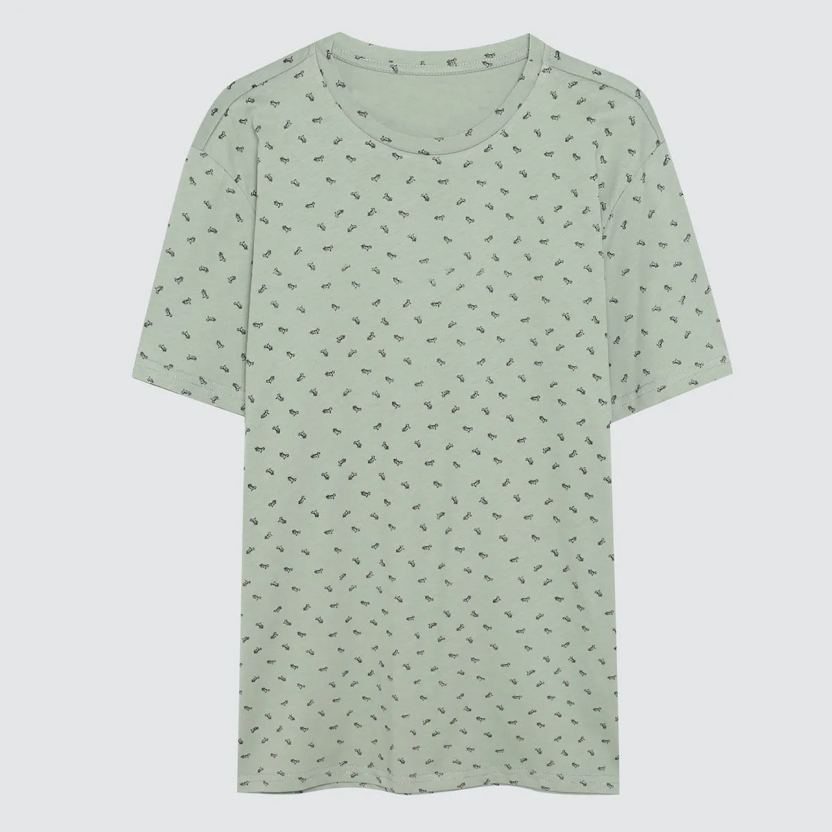 Camiseta Para Hombre Estampada