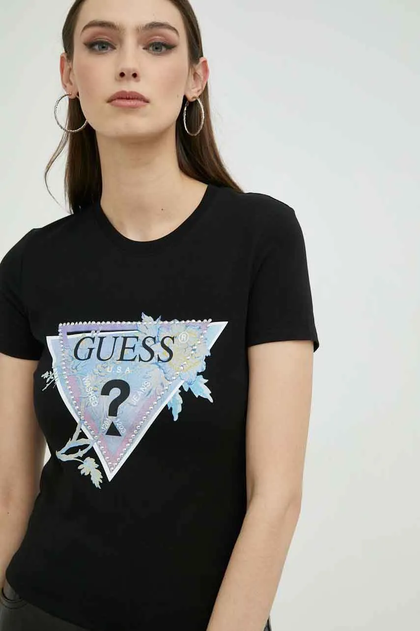 Camiseta para mujer de Guess Jeans – W3RI18J1314