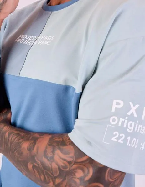 CAMISETA PROJECT X PARIS 2210196  AZUL CIELO