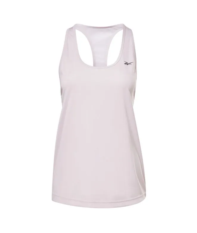 Camiseta sin mangas de training Reebok Mesh Back W Frost Berry