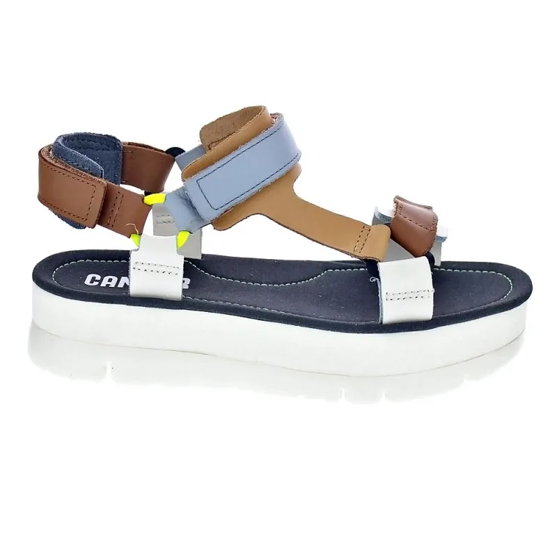 Camper Sandalias Mujer Oruga Up Blanco