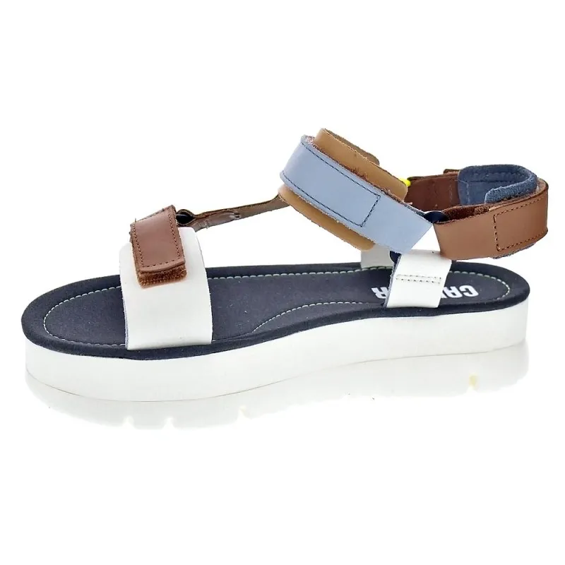Camper Sandalias Mujer Oruga Up Blanco