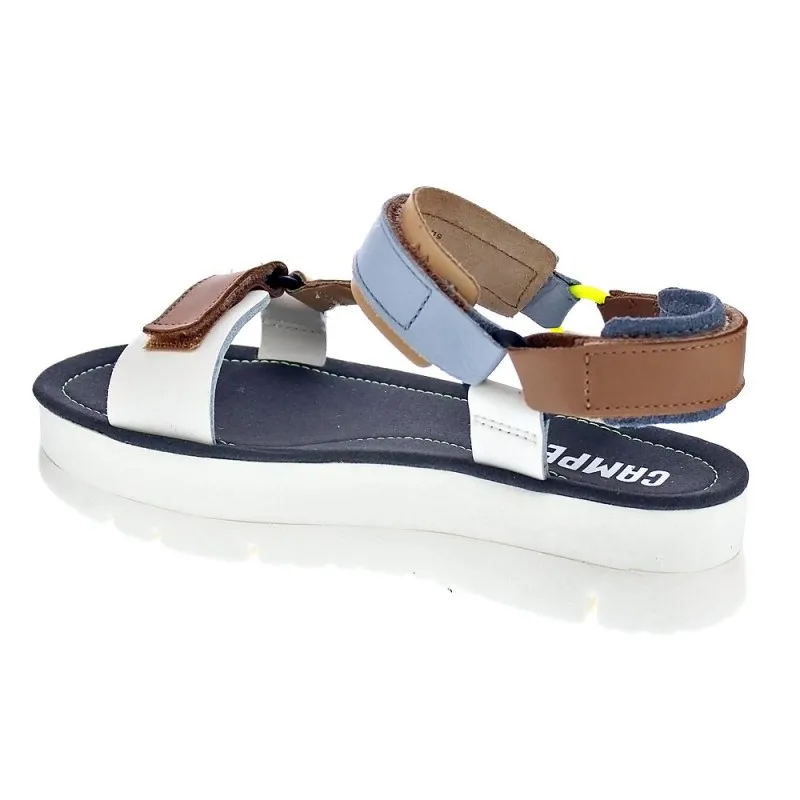 Camper Sandalias Mujer Oruga Up Blanco