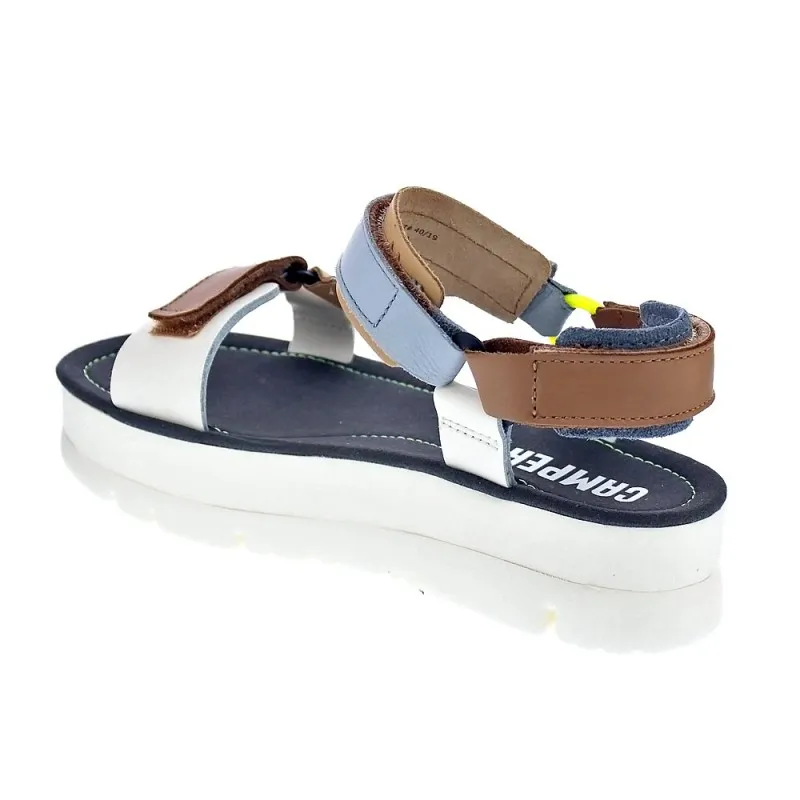 Camper Sandalias Mujer Oruga Up Blanco