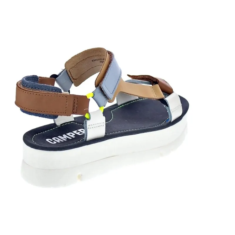 Camper Sandalias Mujer Oruga Up Blanco
