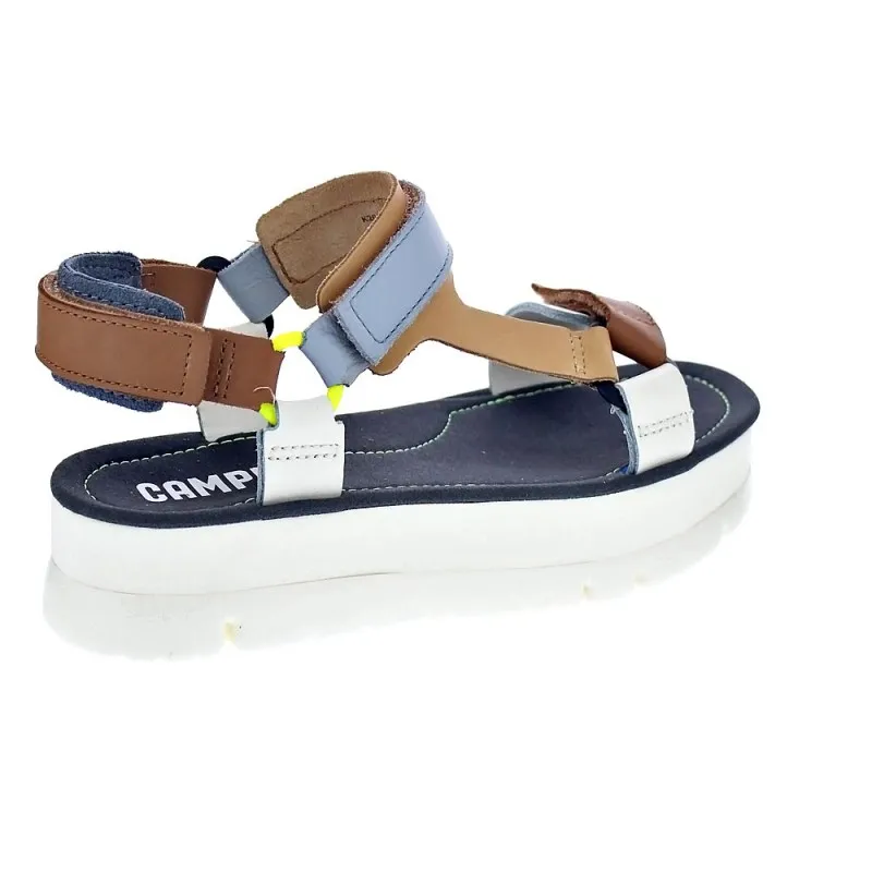 Camper Sandalias Mujer Oruga Up Blanco