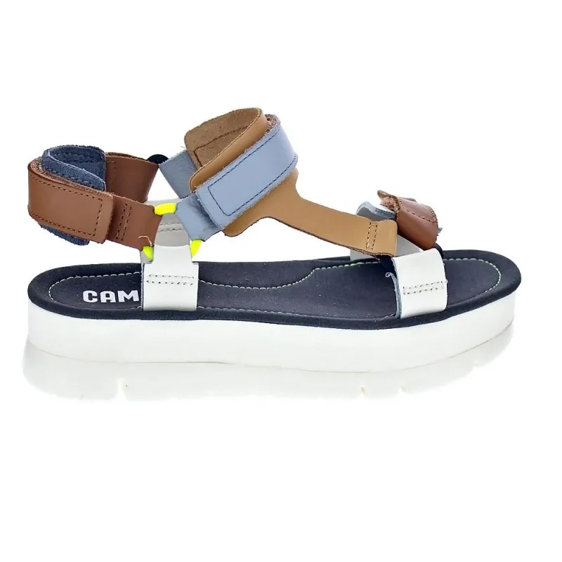 Camper Sandalias Mujer Oruga Up Blanco