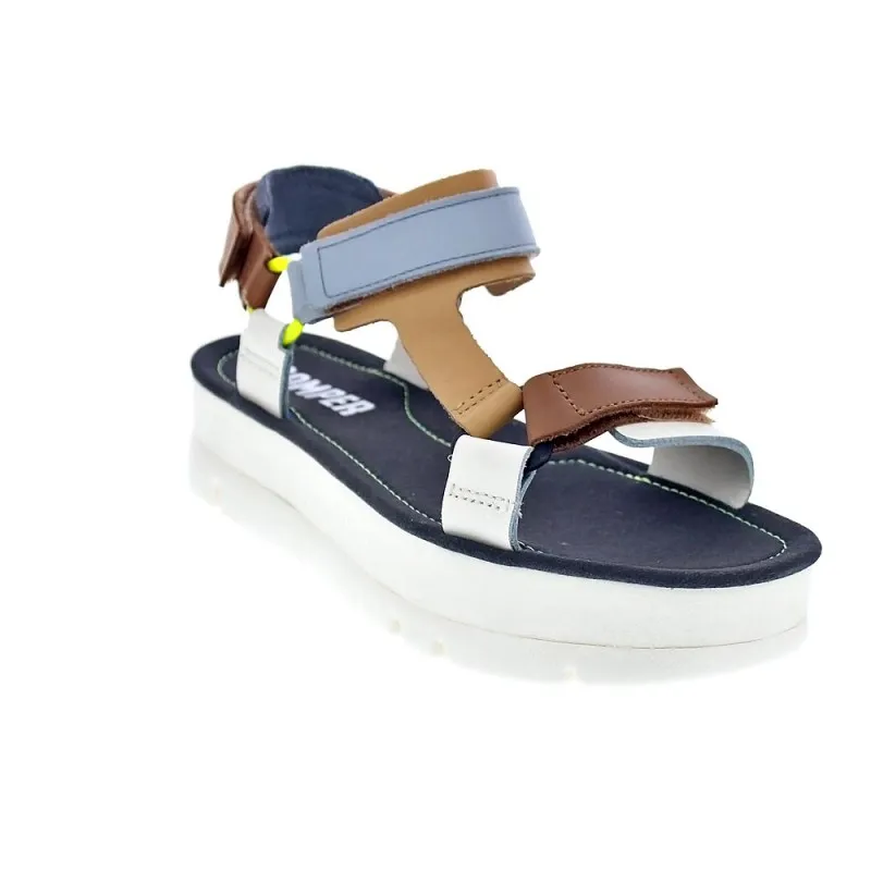 Camper Sandalias Mujer Oruga Up Blanco