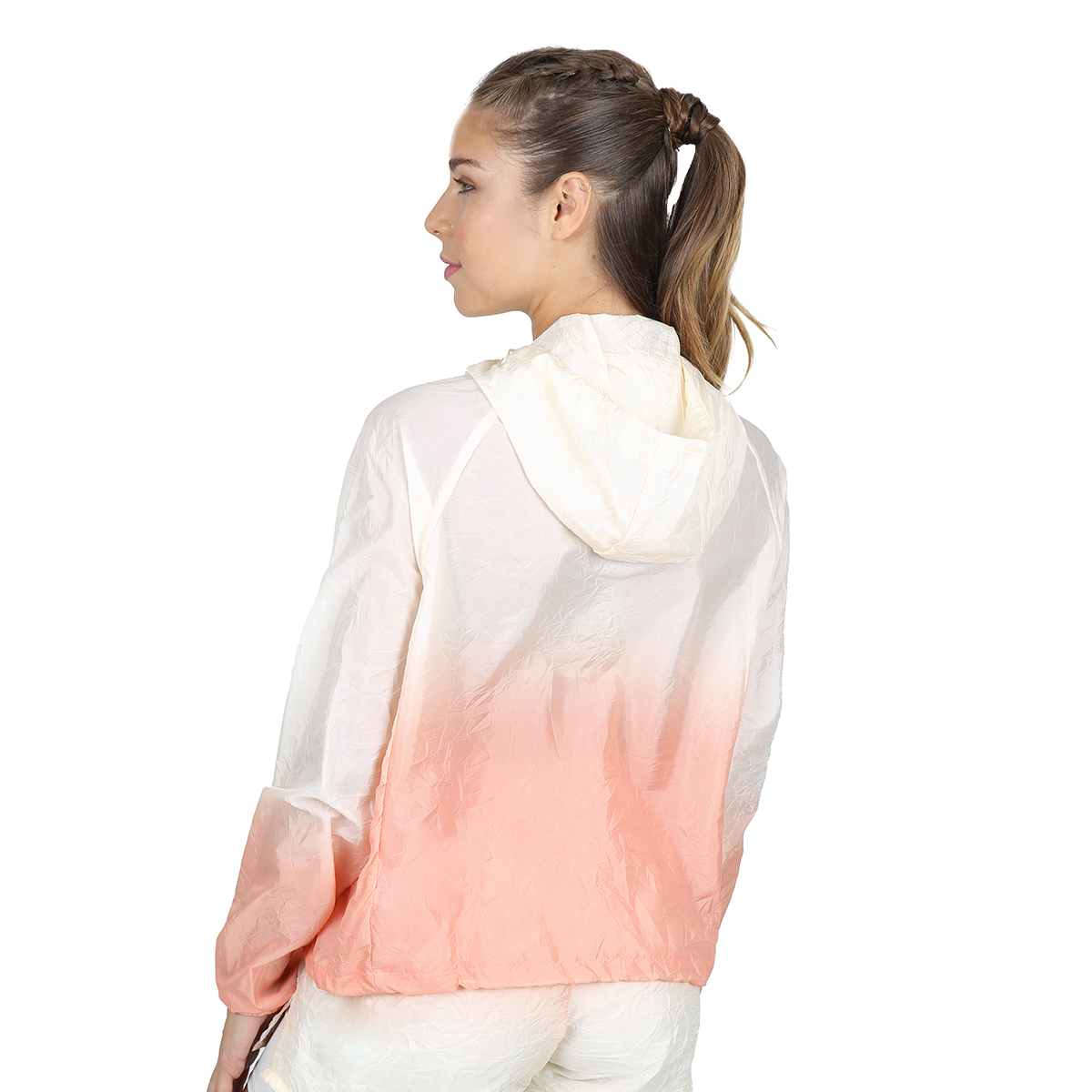 Campera Topper Crinkled Mujer