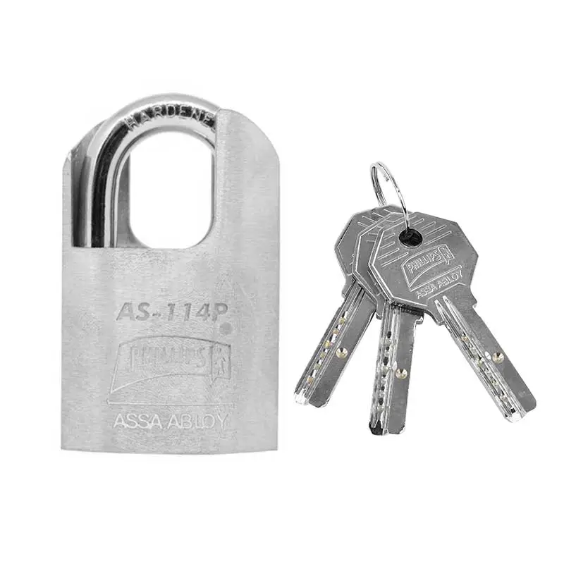 CANDADO METáLICO PHILLIPS AS114P 50 MM ALTA SEGURIDAD