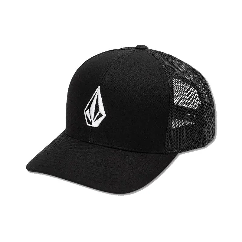 Cap Volcom Queso de piedra completo (negro)