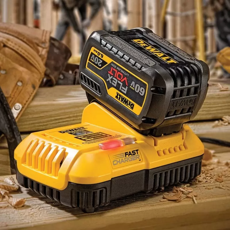 CARGADOR DE BATERíAS IONLITIO RáPIDO FLEXVOLT 20V/60V DEWALT DCB118B2