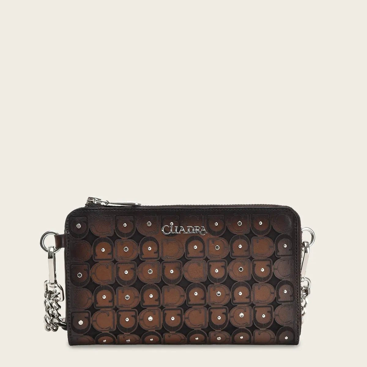 Cartera en piel genuina para dama