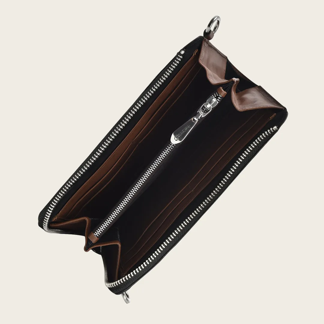 Cartera en piel genuina para dama