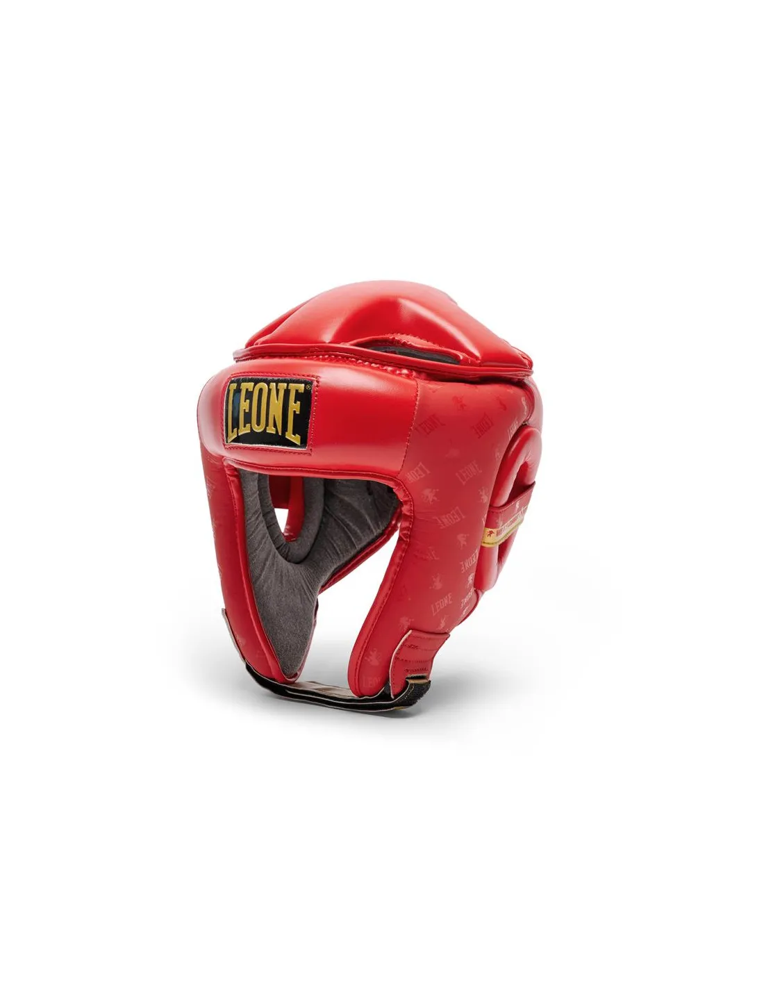 Casco de Boxeo Leone Protector Abierto Dna Rojo