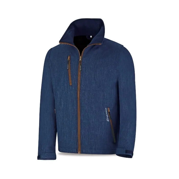 CAZADORA TIPO VAQUERO SOFTSHELL TRIPLE LáMINA ZIRCÓN AZUL 288CSV