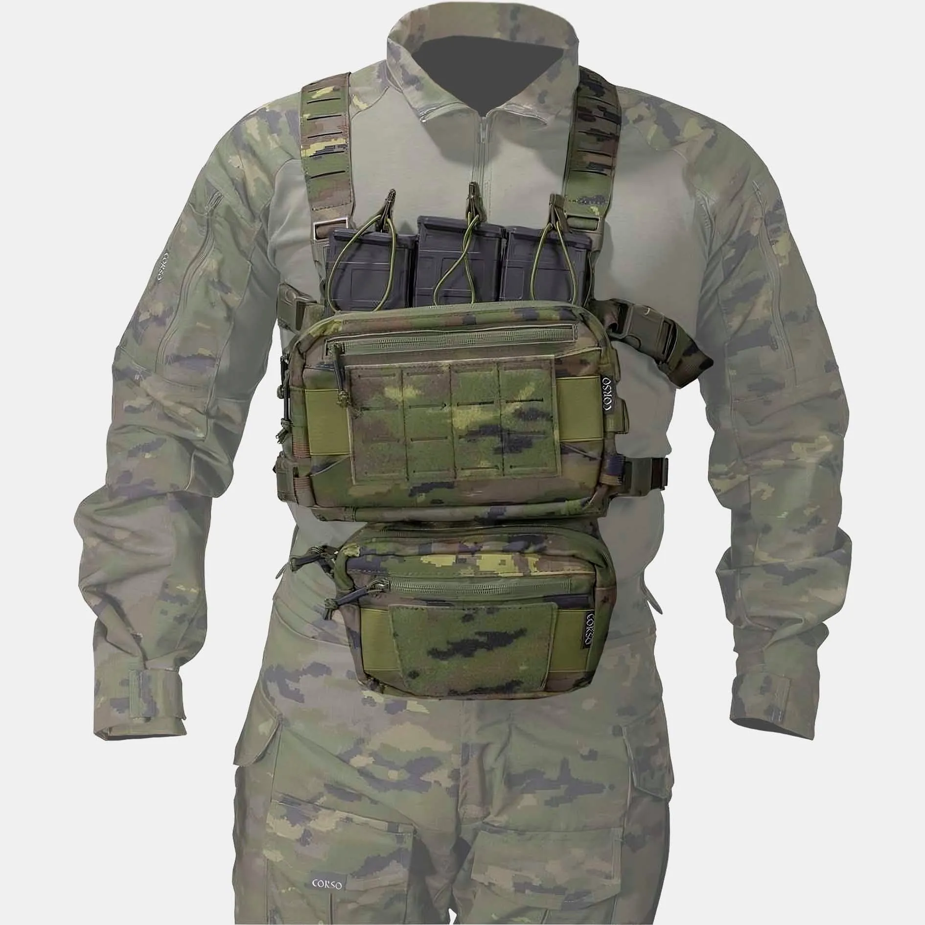 CHALECO CHEST RIG FLINT MK1  CORSO