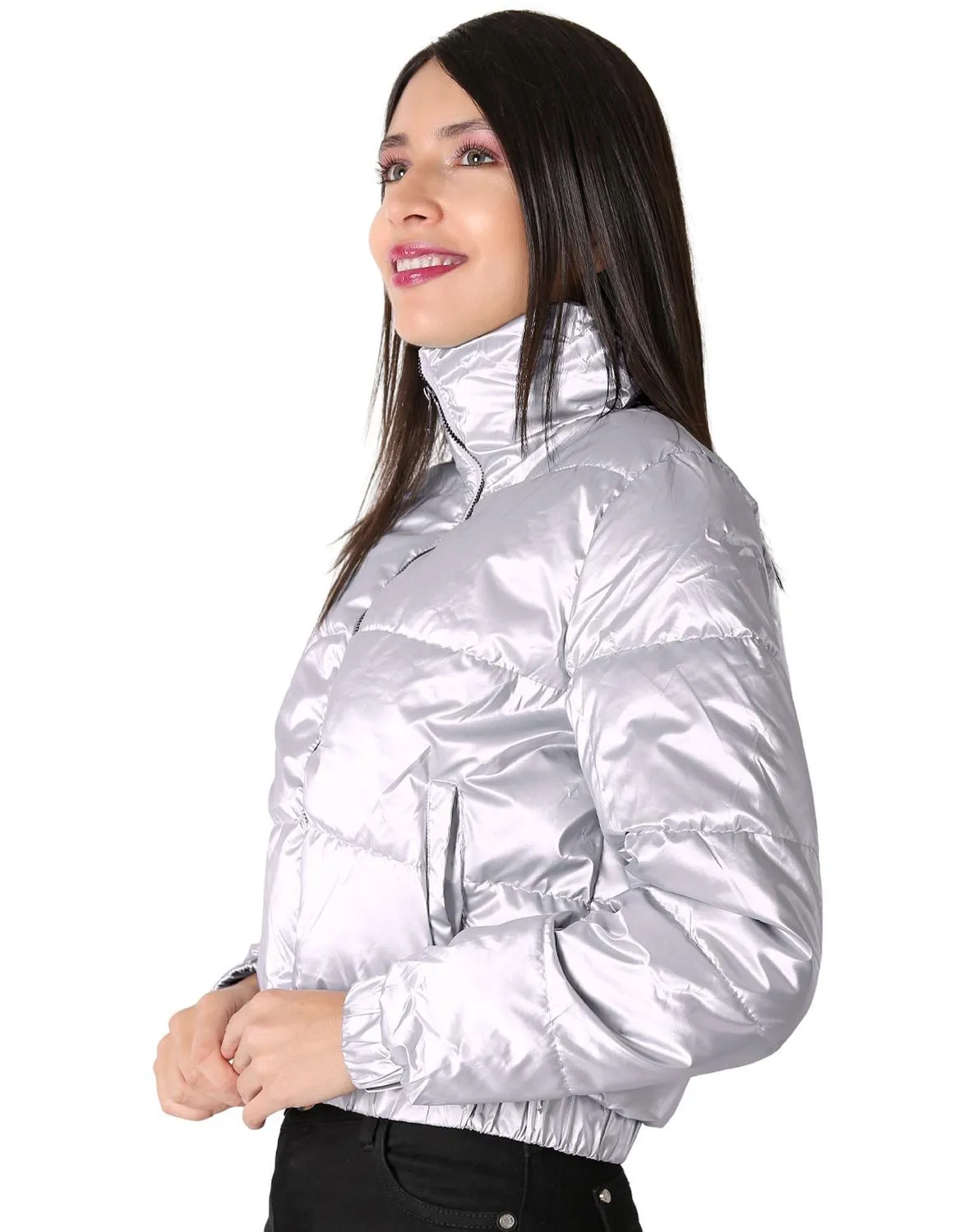 Chamarra Mujer Plata Roosevelt 50104857
