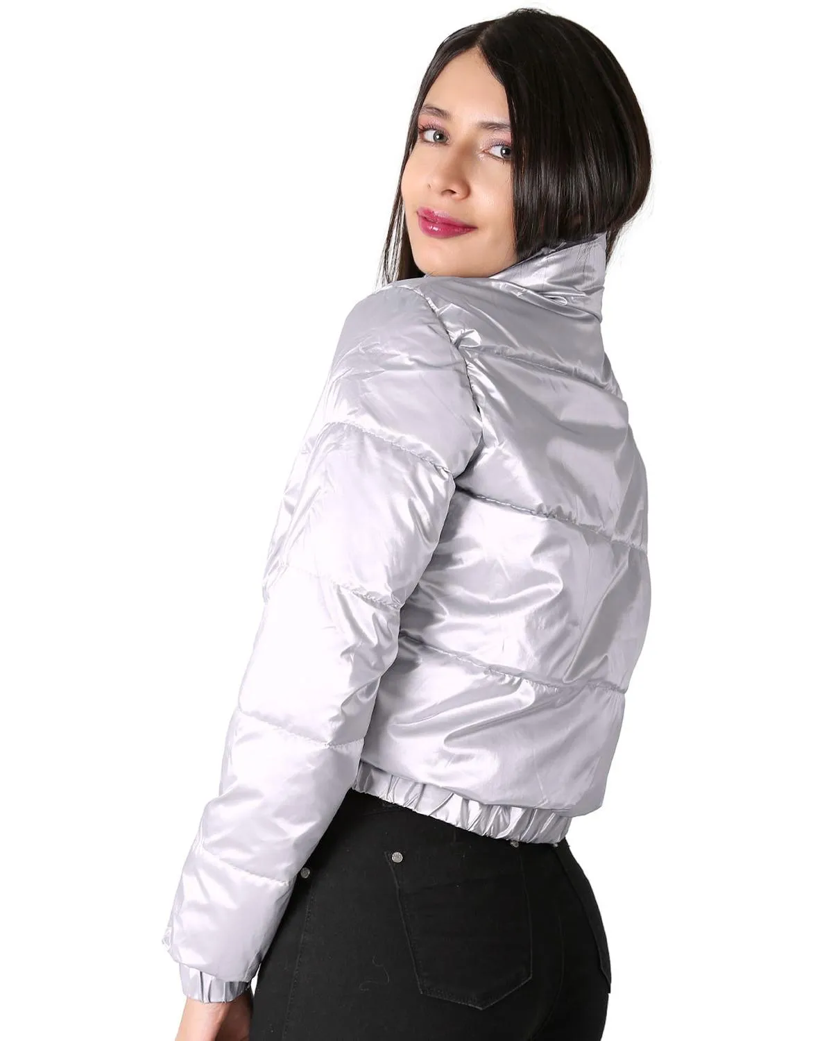 Chamarra Mujer Plata Roosevelt 50104857