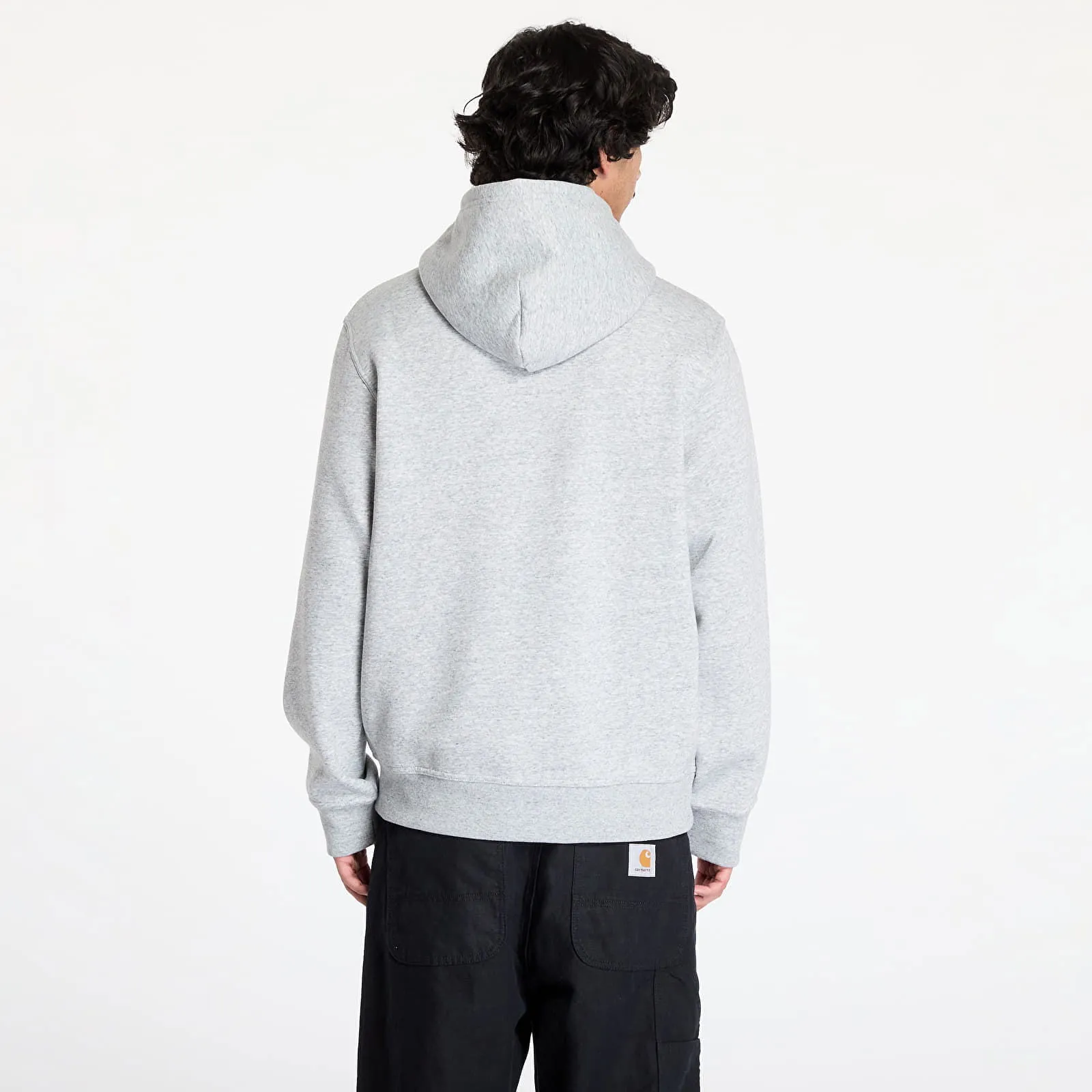 Champion Sweatshirt Hooded Sweatshirt Light Grey M