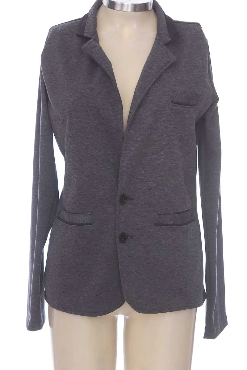 CHAQUETA / ABRIGO COLOR GRIS  CATA FASHION