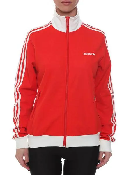 chaqueta adidas s beckenbauer t naranja mujer