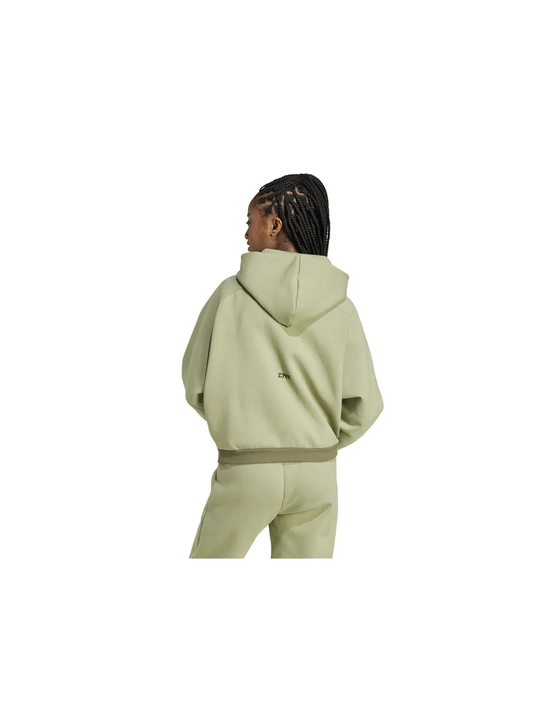 Chaqueta adidas Z.N.E. Fullzip Mujer Verde