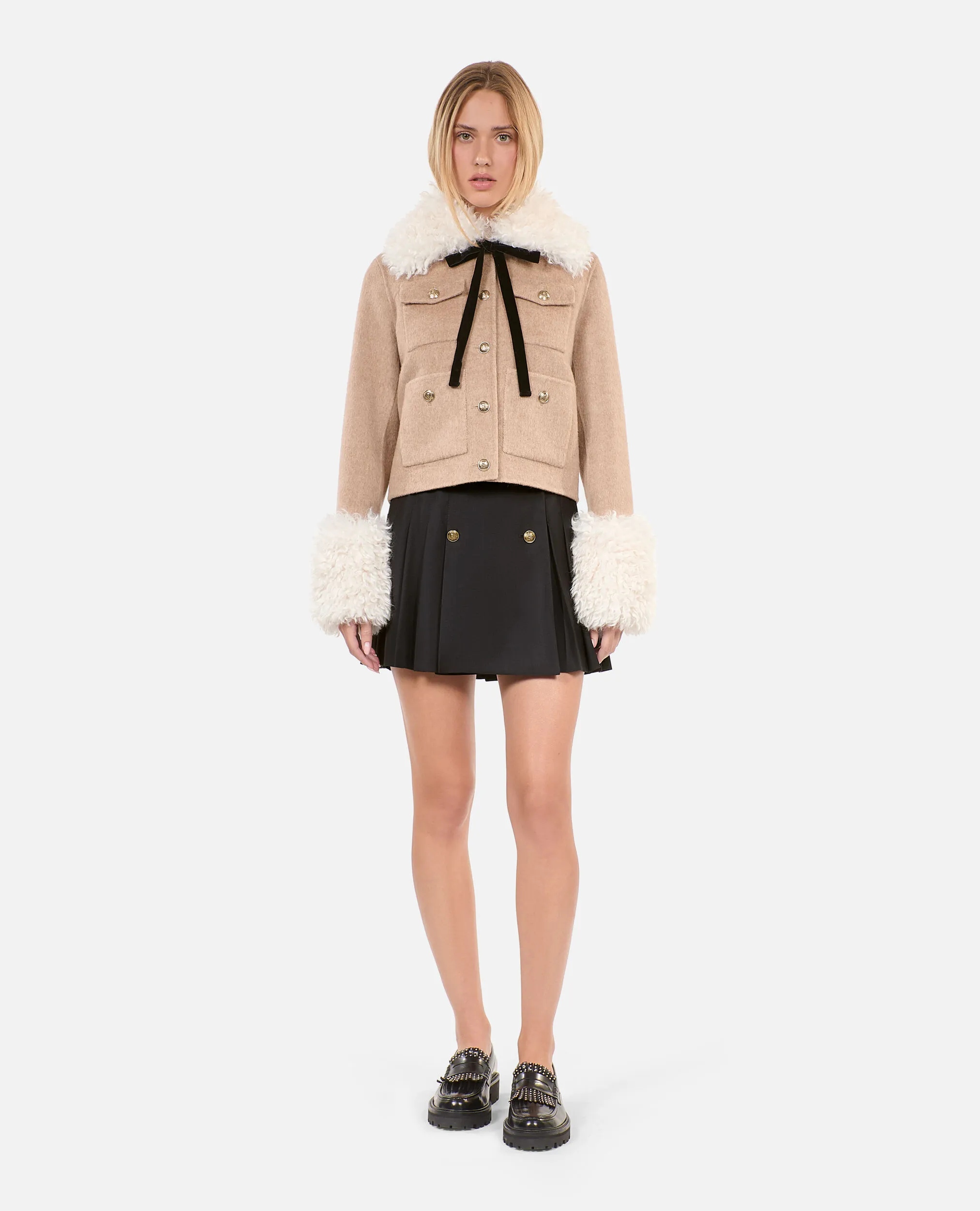 Chaqueta beige