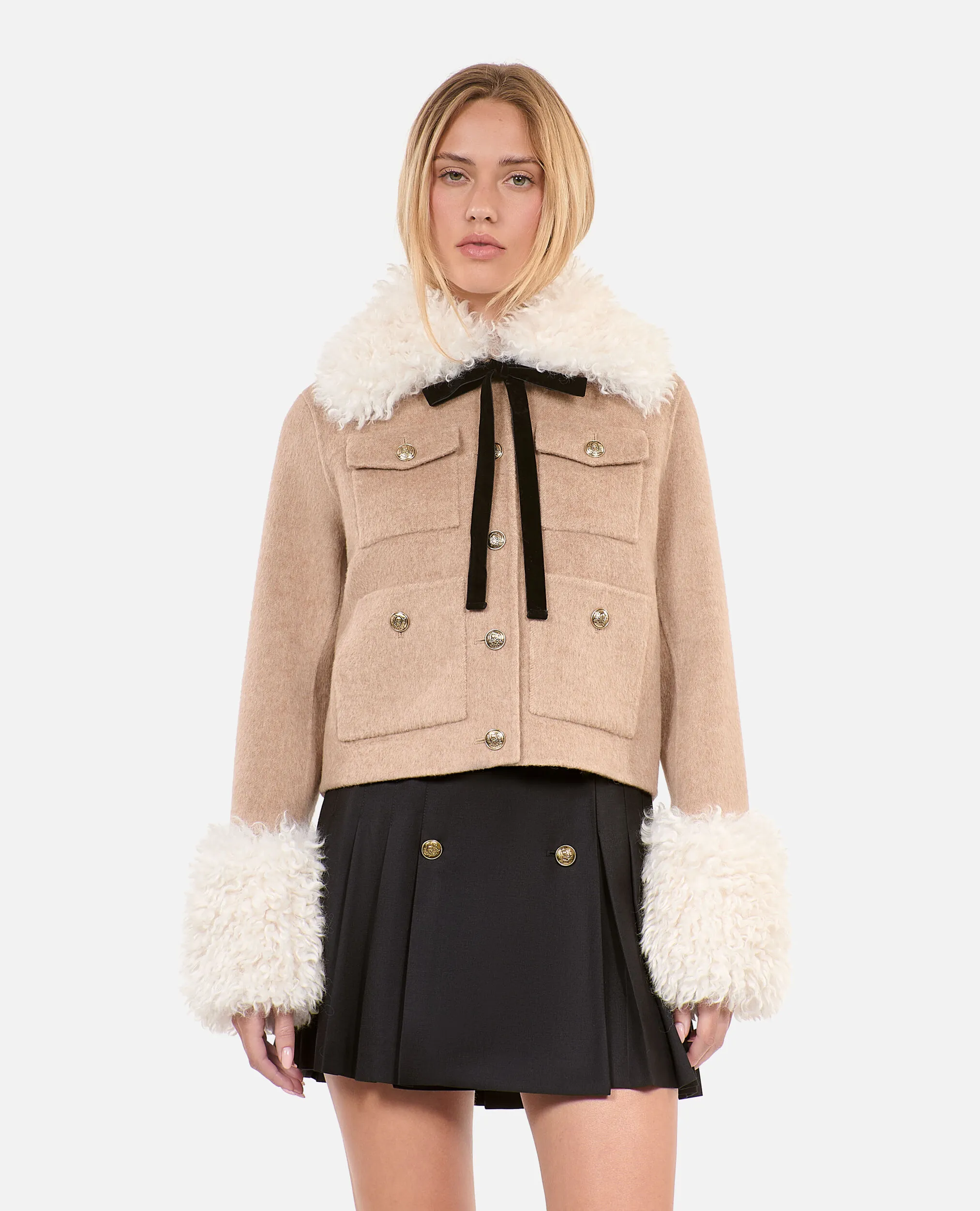 Chaqueta beige