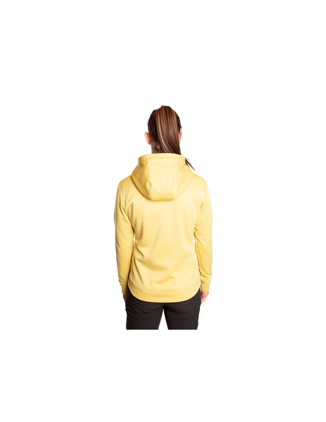 Chaqueta con Capucha amarilla de montaña Transworld Liena Mujer