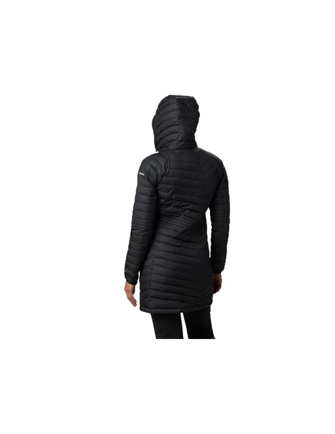Chaqueta con Capucha Negra de montaña Columbia Powder Lite™ Mujer