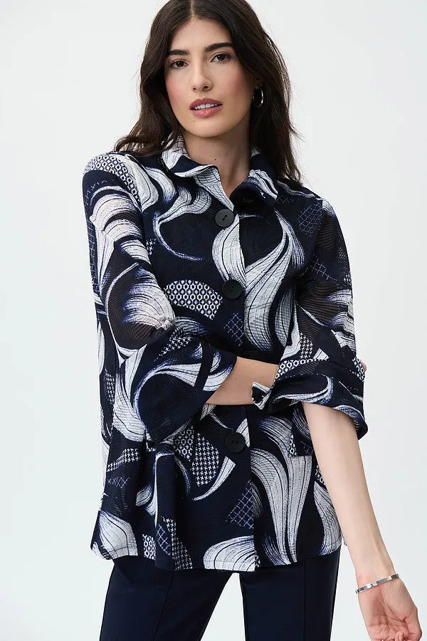 Chaqueta con Estampado Remolinos Joseph Ribkoff 231244