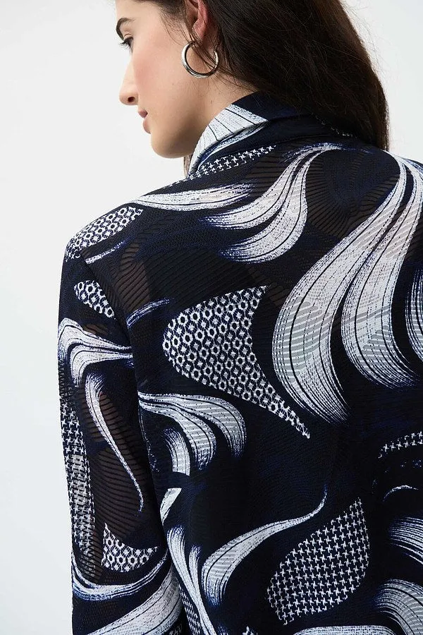 Chaqueta con Estampado Remolinos Joseph Ribkoff 231244