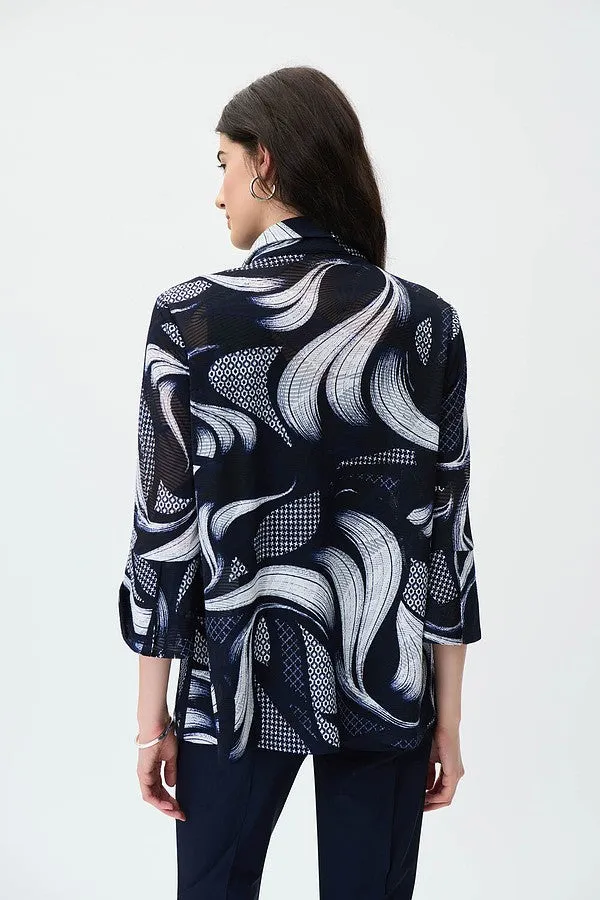 Chaqueta con Estampado Remolinos Joseph Ribkoff 231244