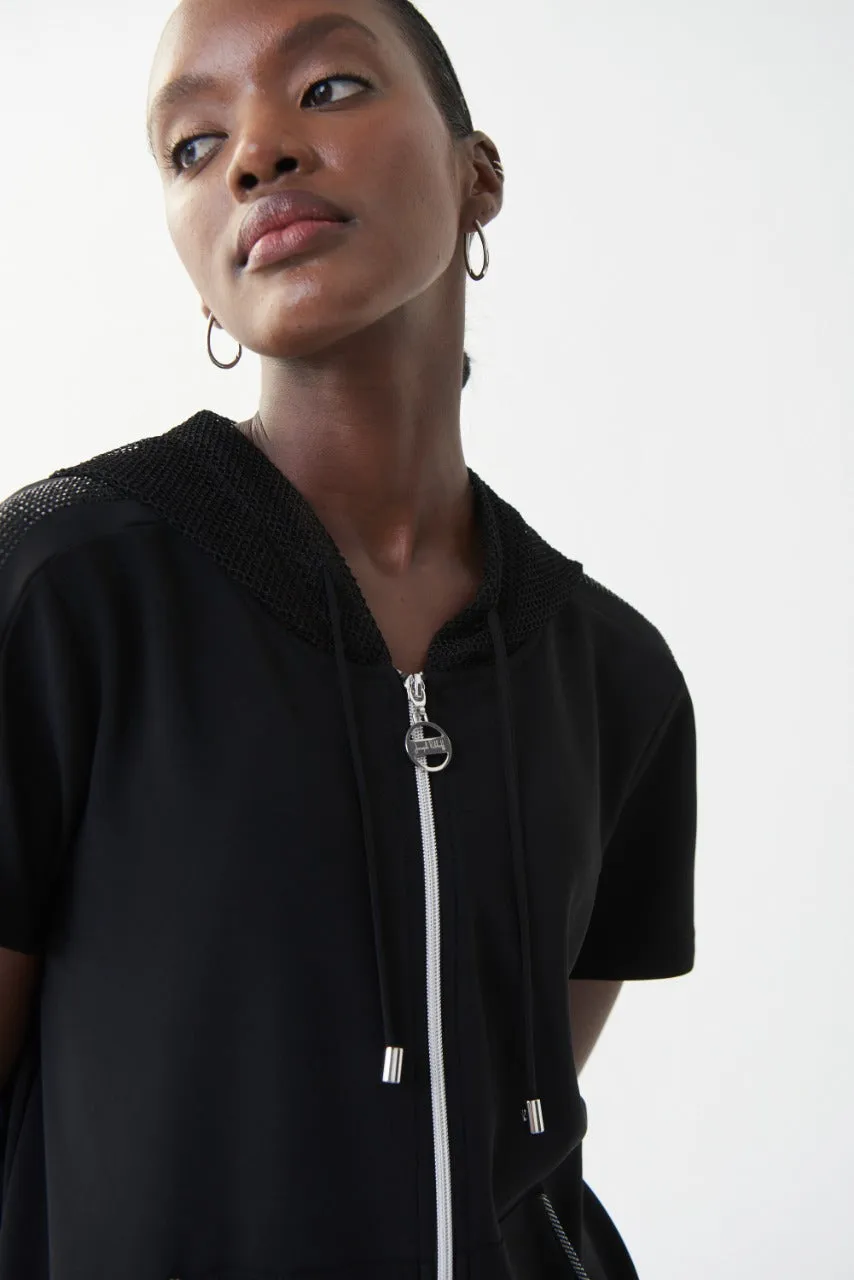 Chaqueta con Gorro de Malla Dama Joseph Ribkoff 222237
