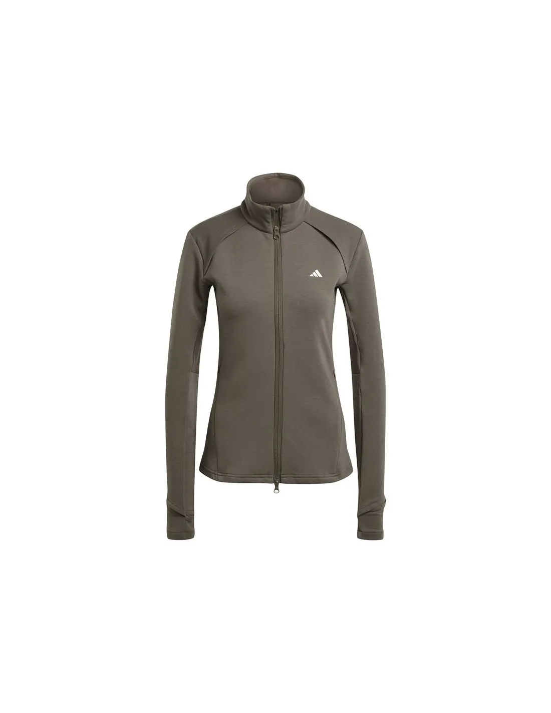 Chaqueta de Fitness adidas Training Cover Up Mujer Verde Oliva