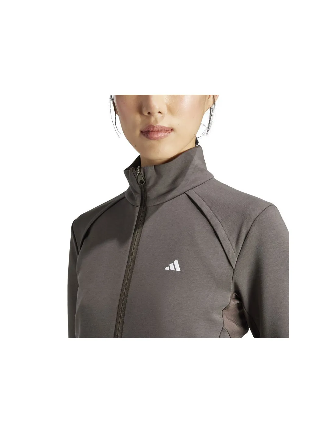 Chaqueta de Fitness adidas Training Cover Up Mujer Verde Oliva