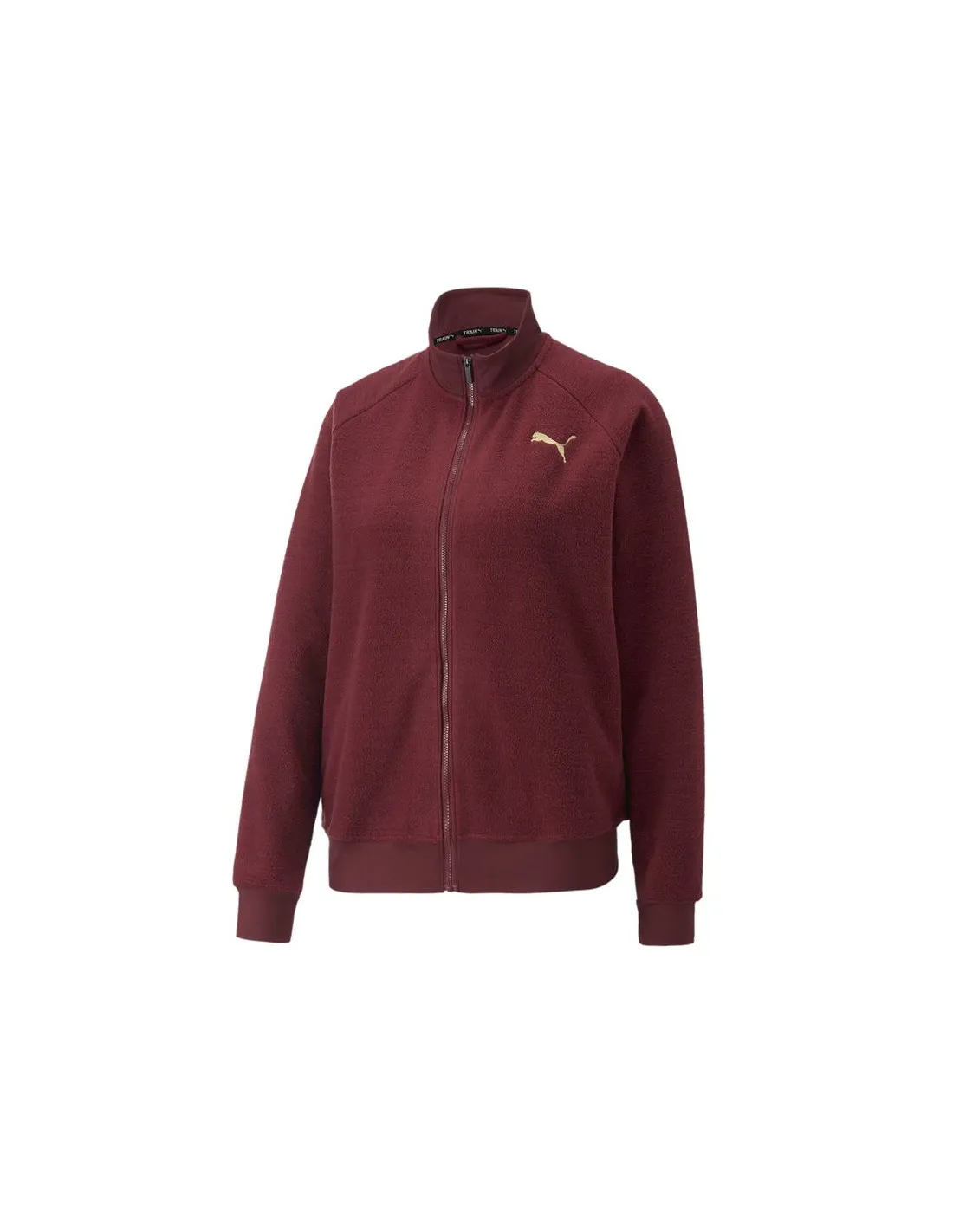 Chaqueta de fitness Puma Fit Sherpa vino tinto Mujer