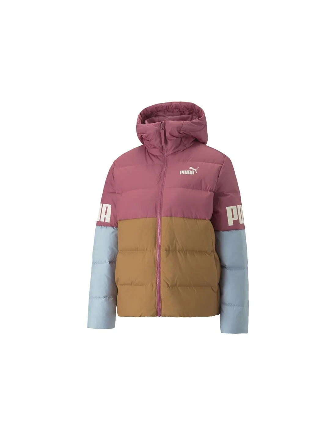 Chaqueta de Fitness Puma Power Down Puffer Azul Mujer