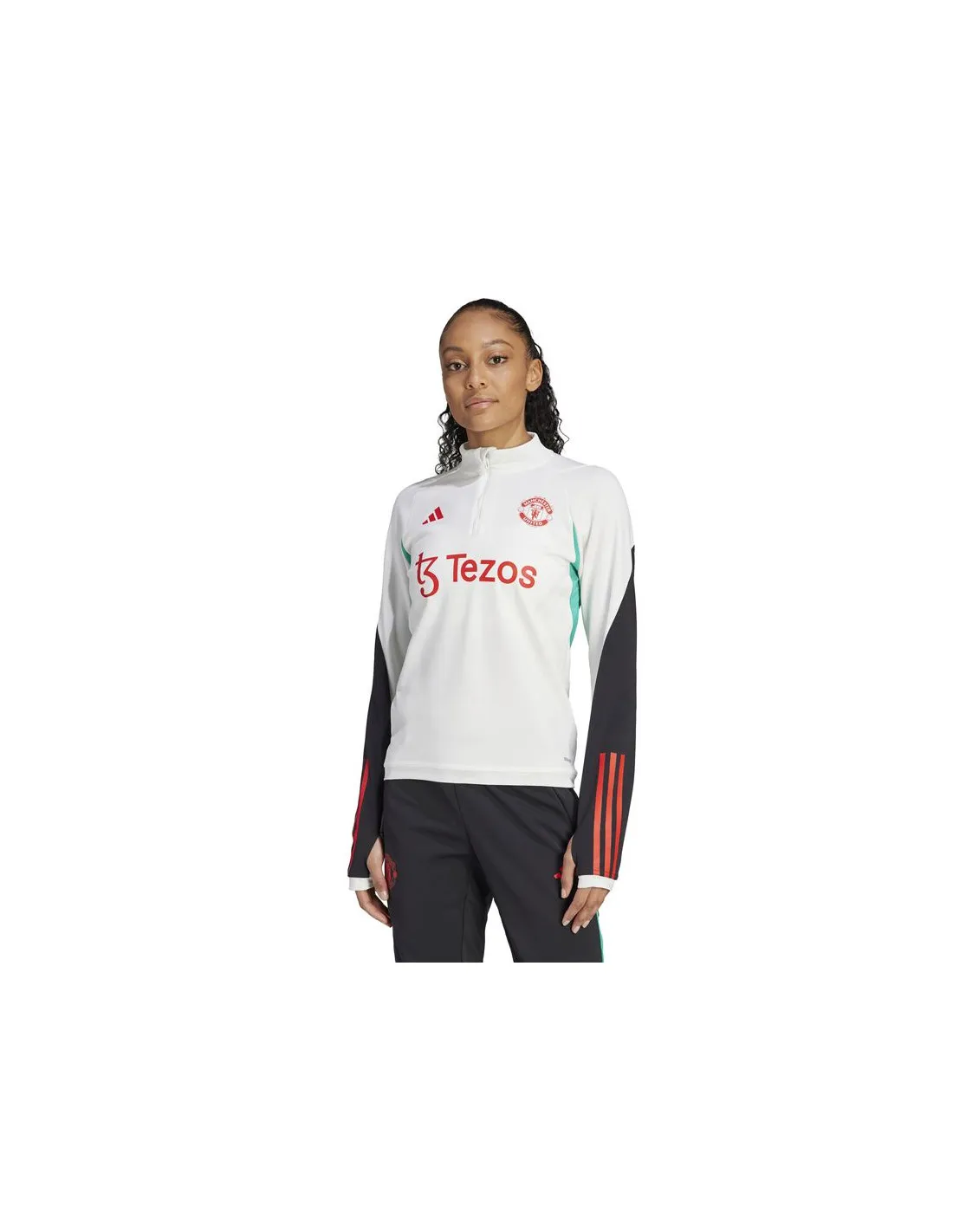 Chaqueta de Fútbol adidas Mufc Trainning Mujer