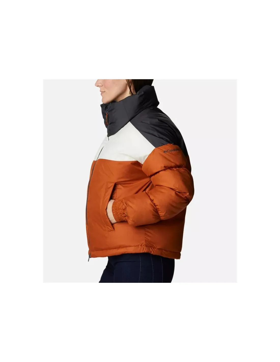 Chaqueta de Montaña Columbia Pike Lake Naranja Mujer