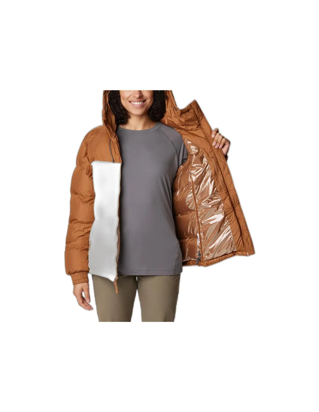Chaqueta de Montaña Columbia Pike Lake™ II Insulated Brown Mujer