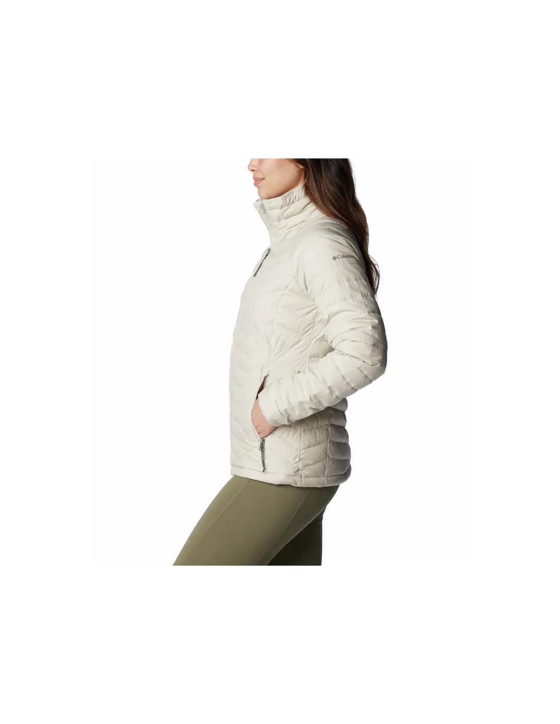 Chaqueta de Montaña Columbia Powder Lite™ Beige Mujer