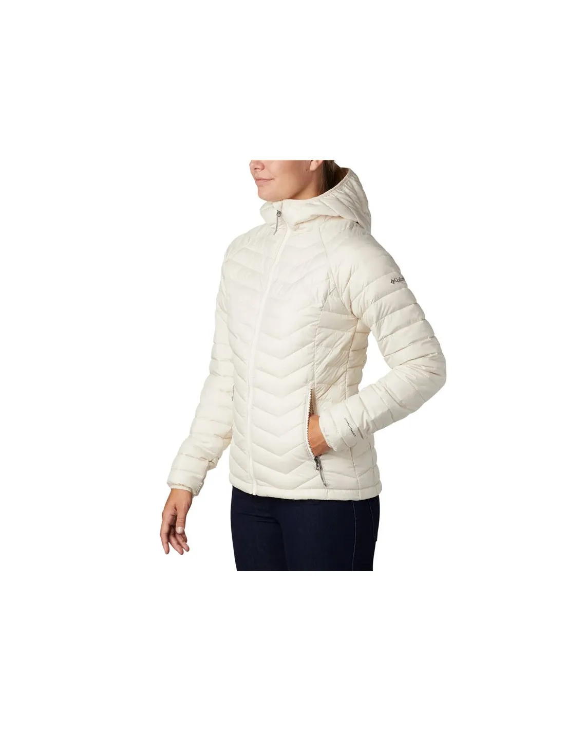 Chaqueta de montaña con capucha Columbia Powder Lite™ Mujer WH