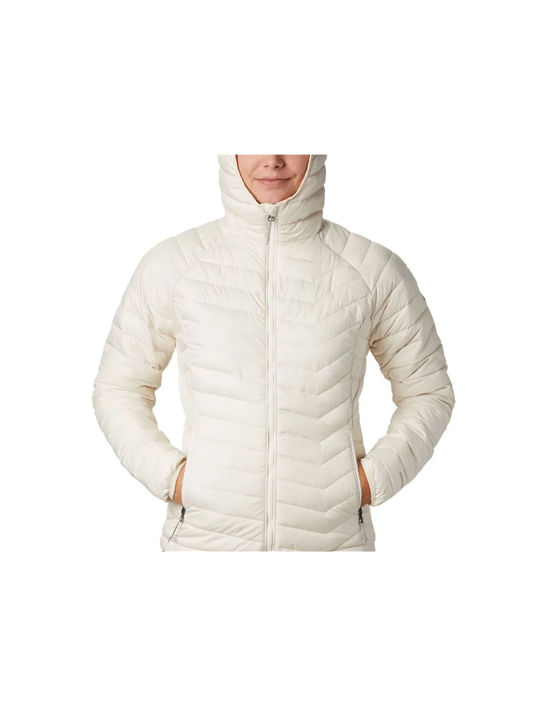 Chaqueta de montaña con capucha Columbia Powder Lite™ Mujer WH