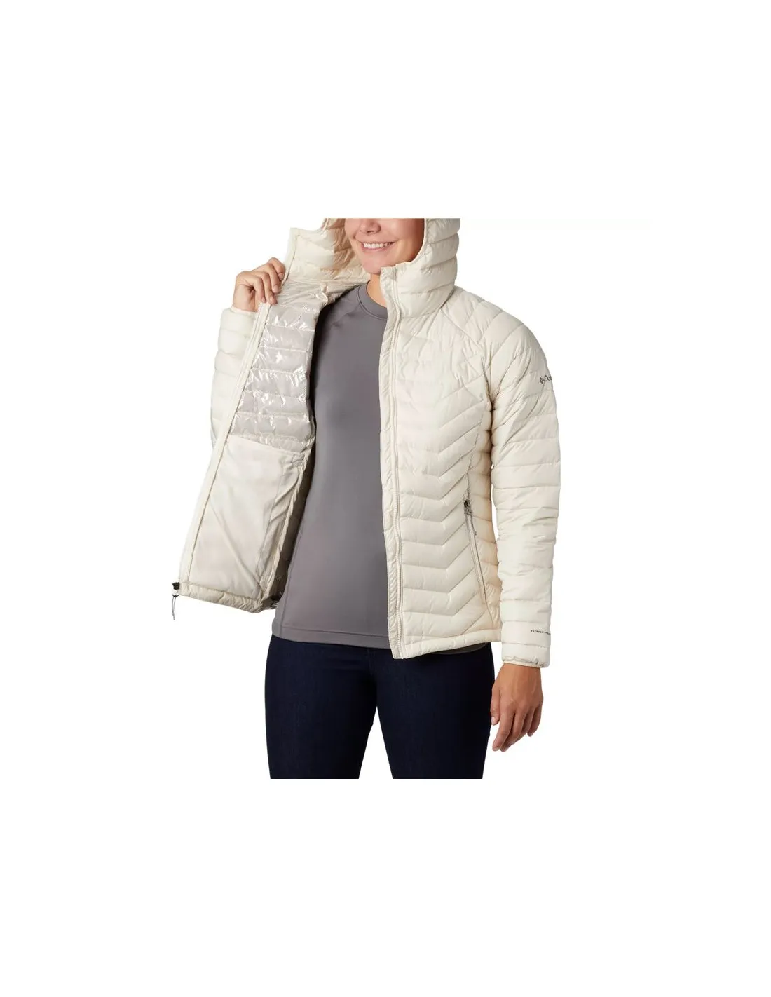 Chaqueta de montaña con capucha Columbia Powder Lite™ Mujer WH